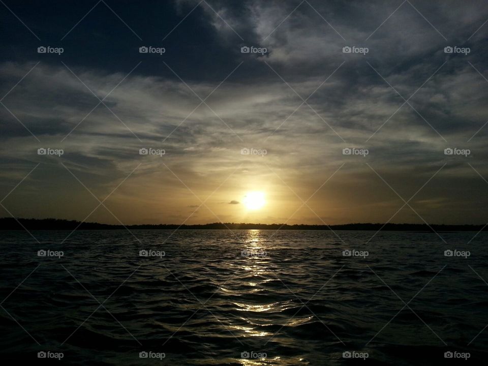 Sunset in The Mangroves