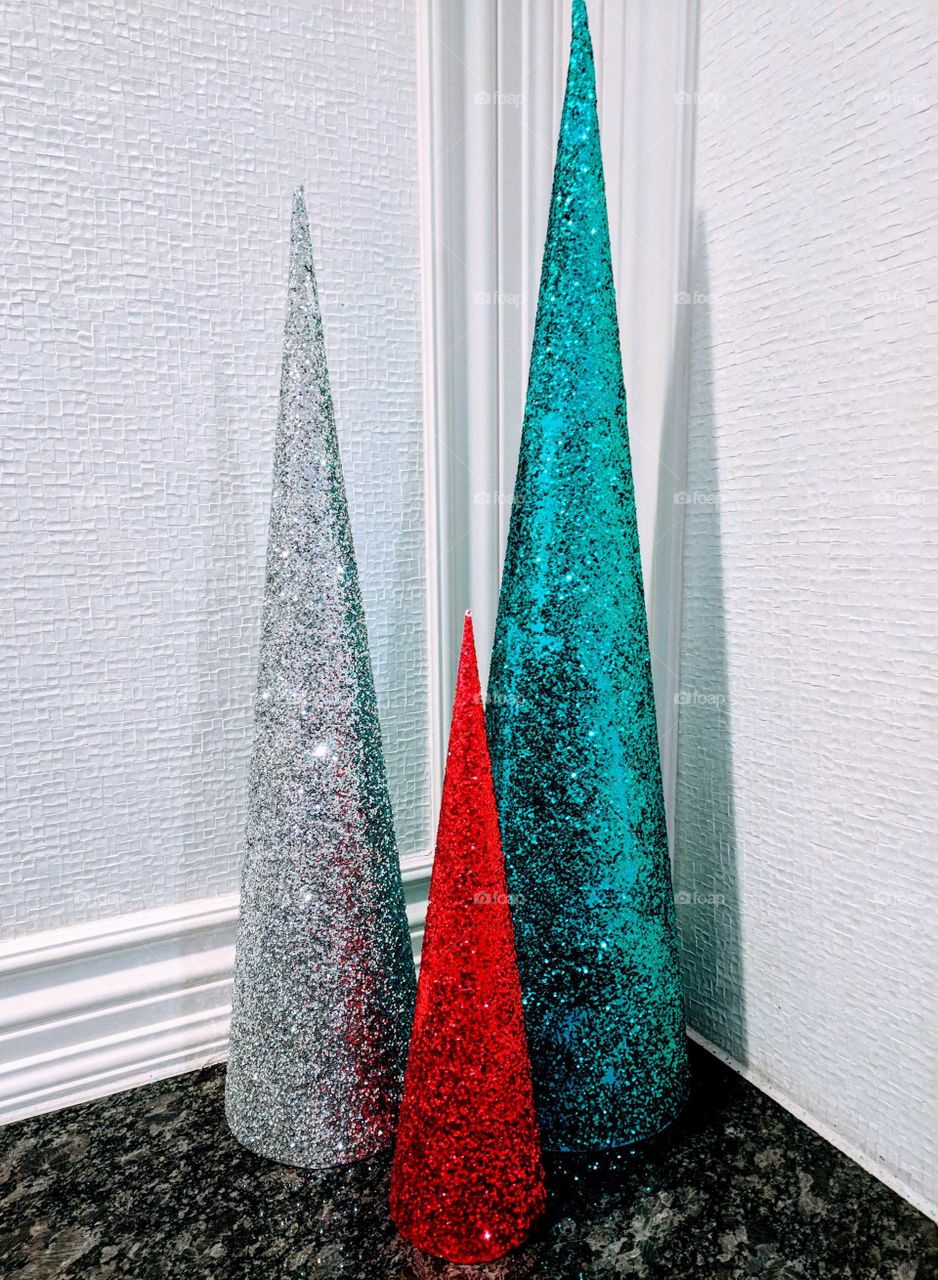 Glitter Trees