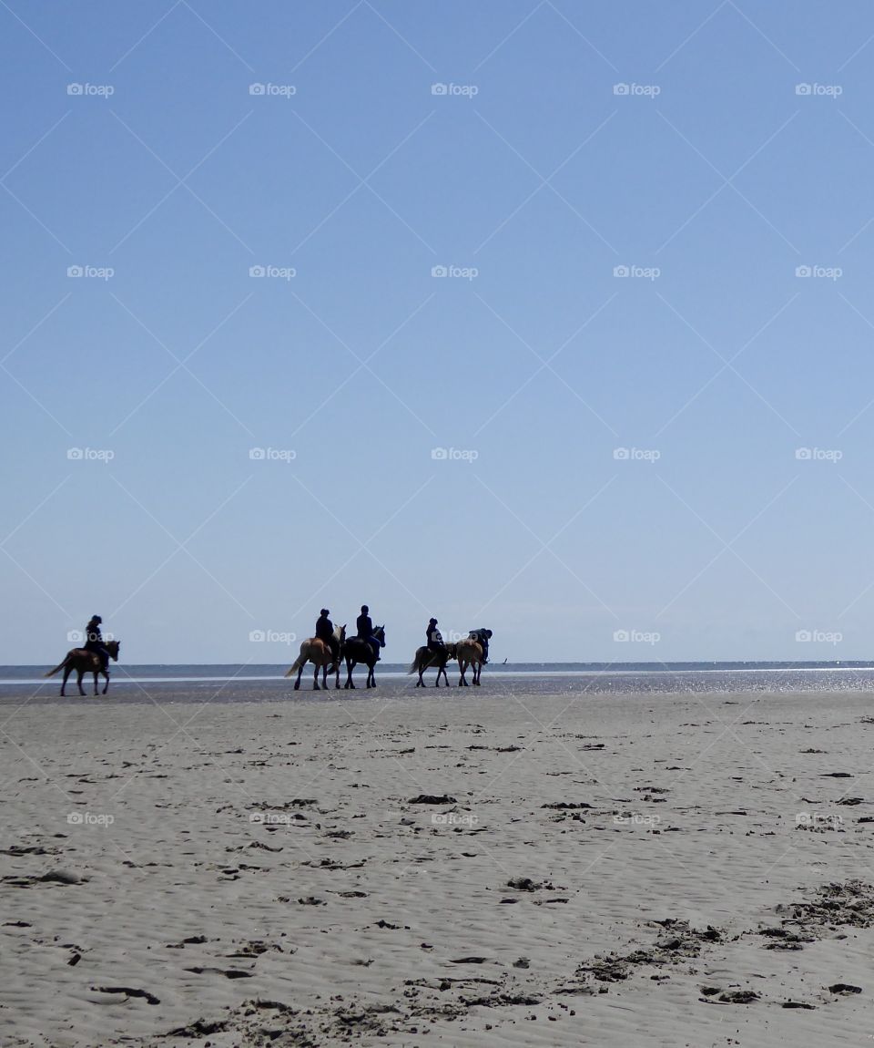 Riders on the North Sea 