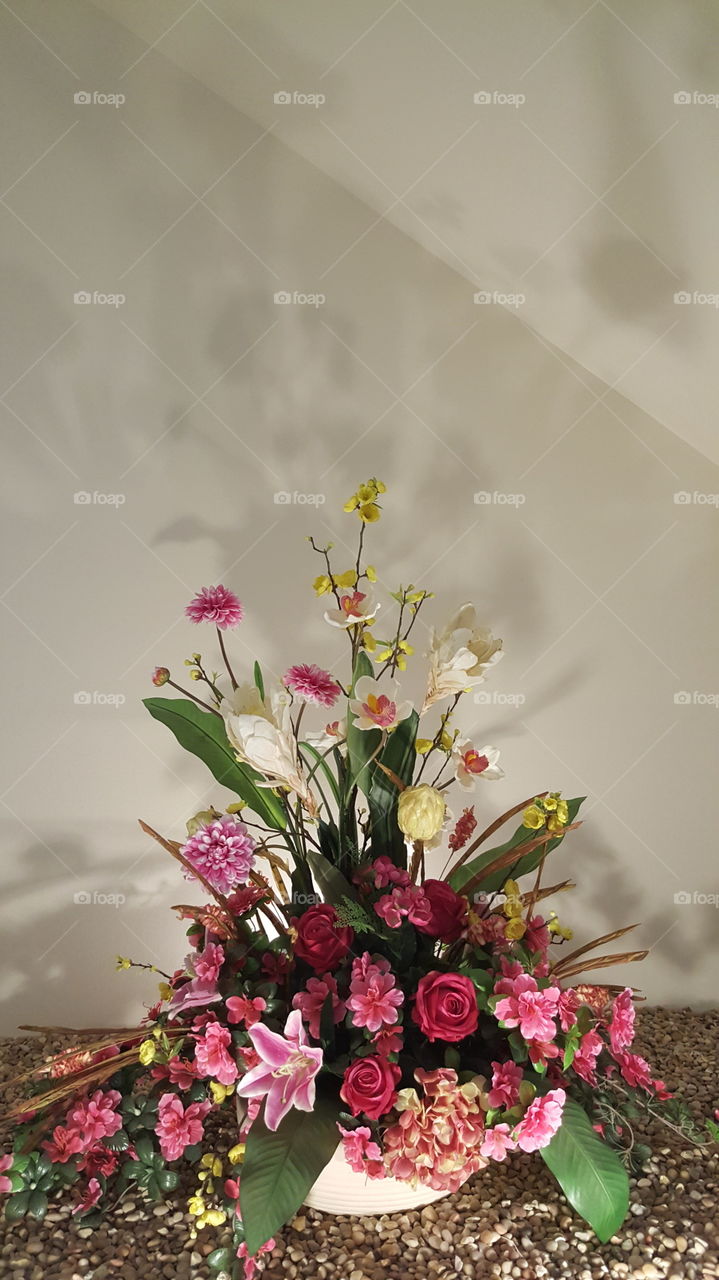 Flower arrangement.