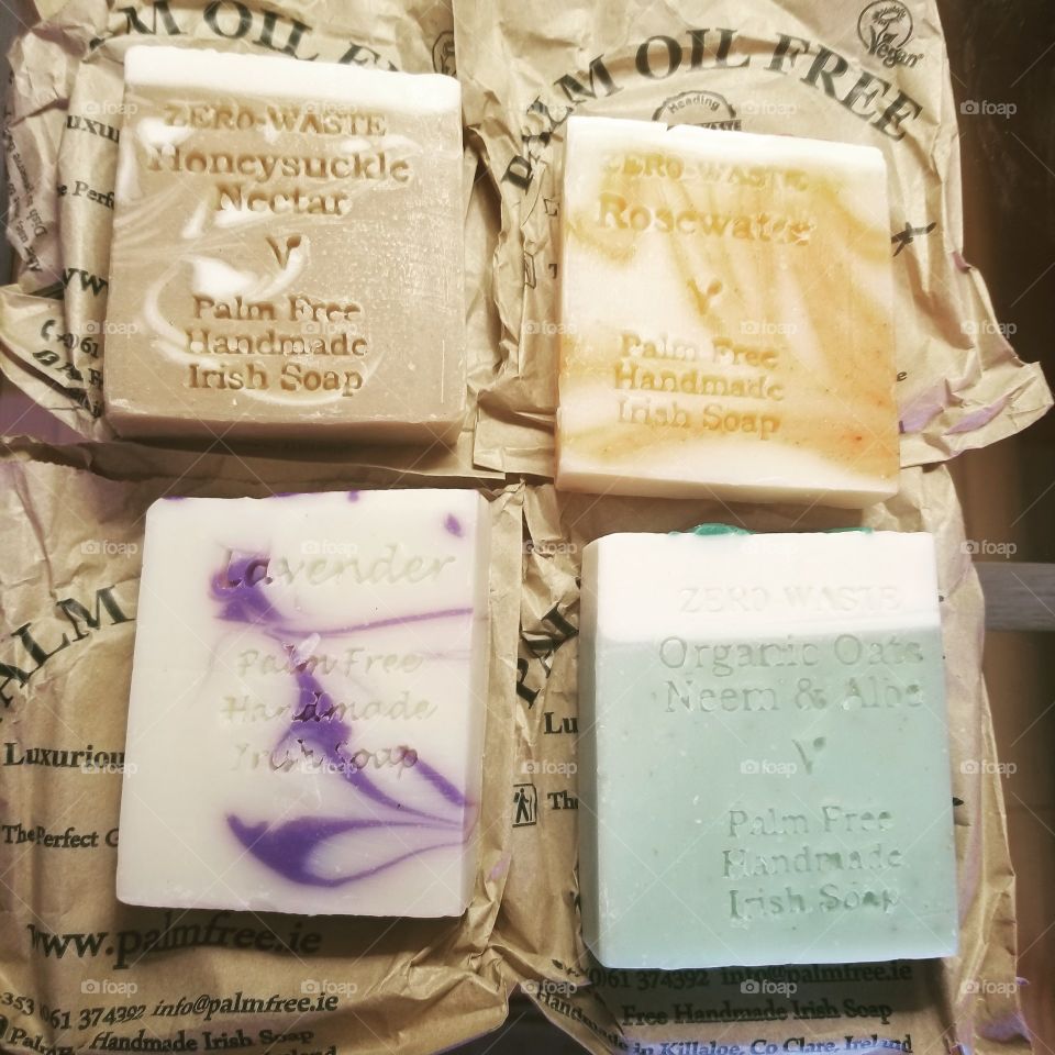 Handmade Irish soap