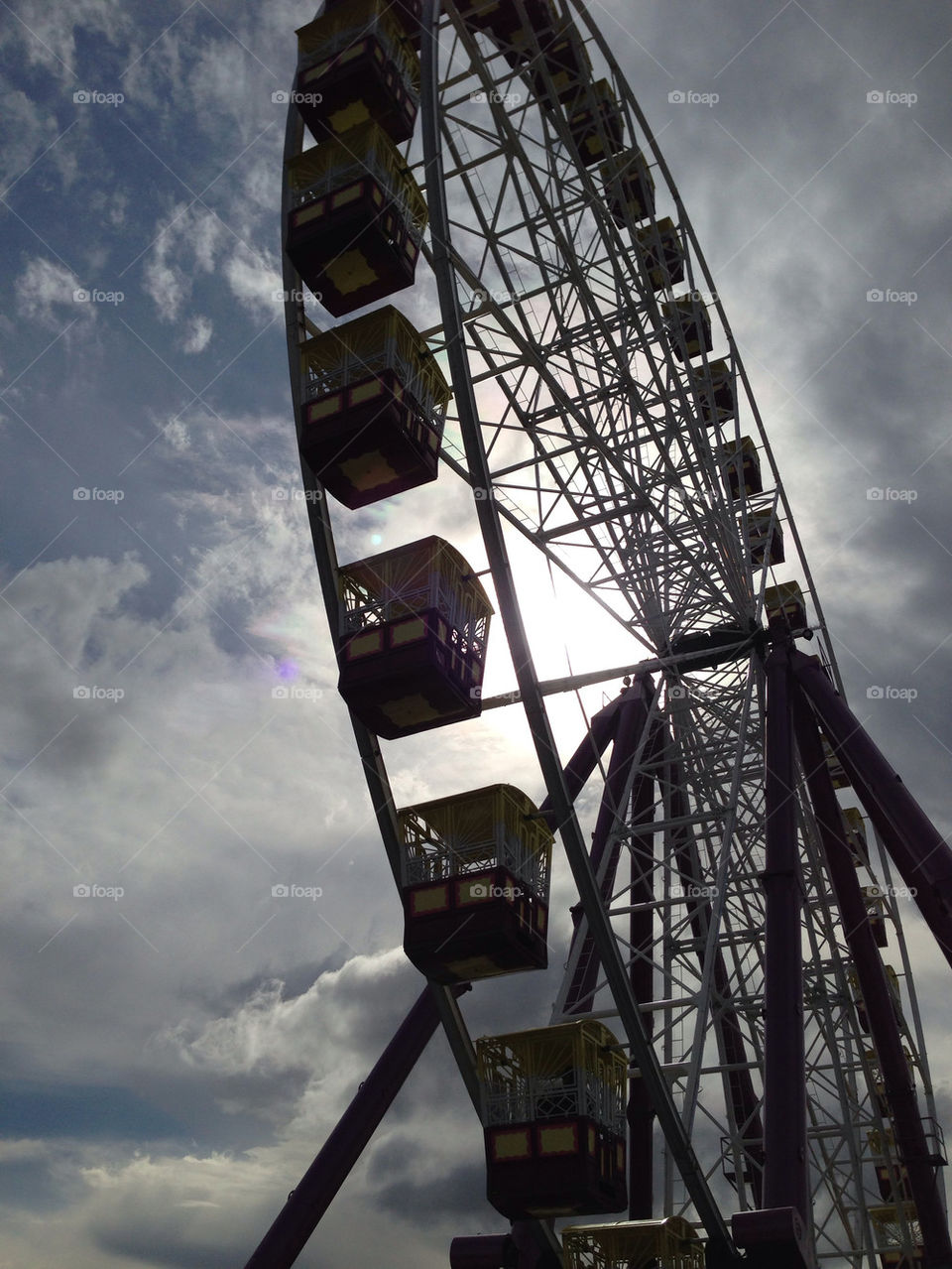 The Royal Melbourne Show's Ferris Wheel.
