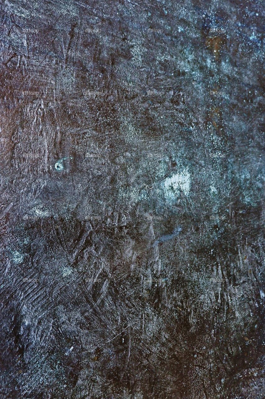 verkratztes Metall Nahaufnahme