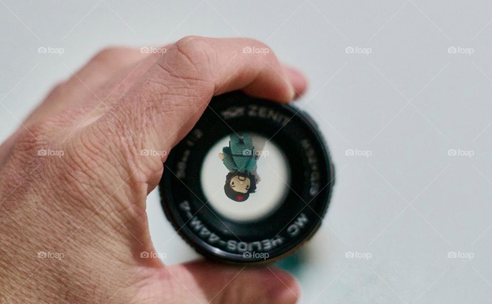 amigurumi behind the lens.