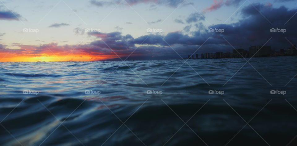 waikiki sunset