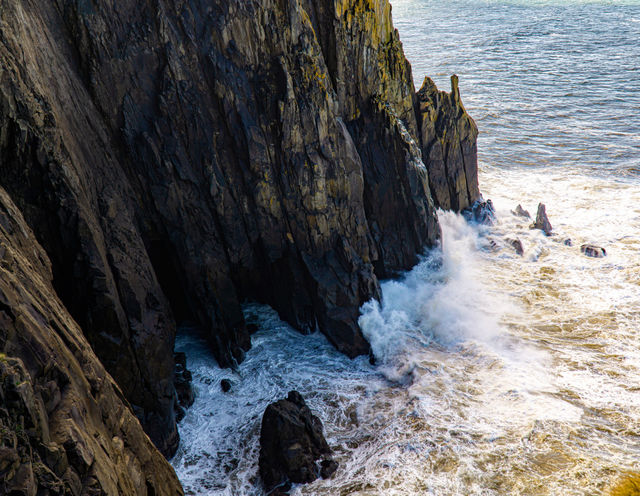 Pacific Ocean meets continent 