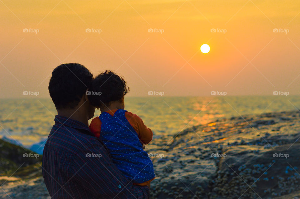 Sunset, Beach, Love, Girl, Sea