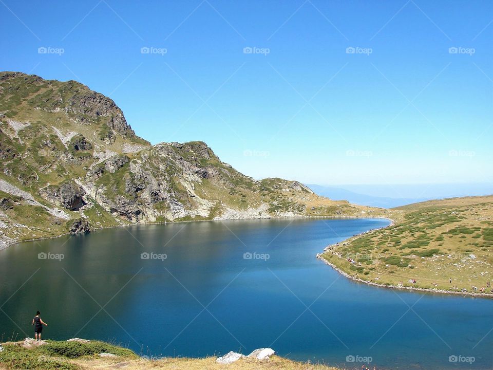 Lake "The Kidney", Rila mountain, Bulgaria