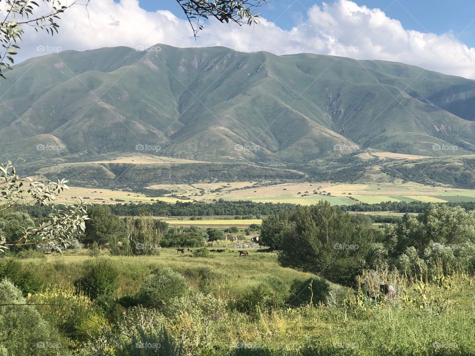 Kazakhstan mountains, near Almaty