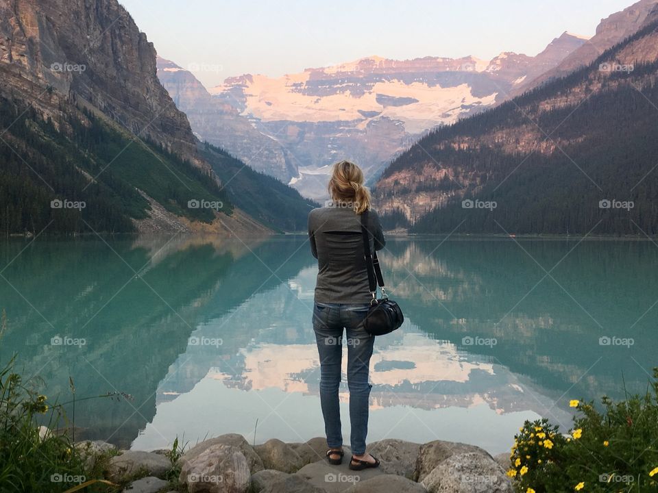 Photographing Lake Louise for FOAP
