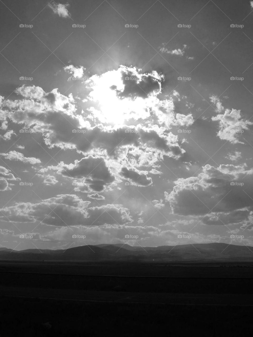 clouds. road trips