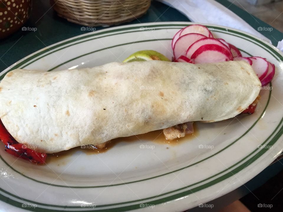 Chicken Burrito