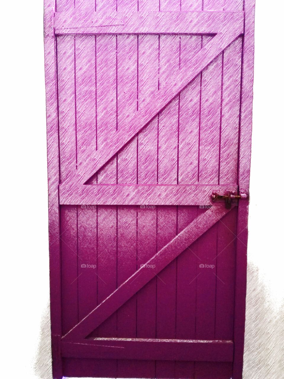 purple wooden