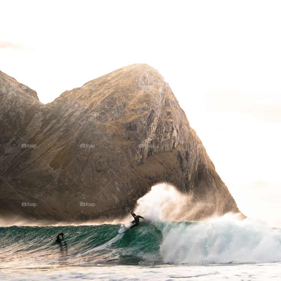 arctic surfing