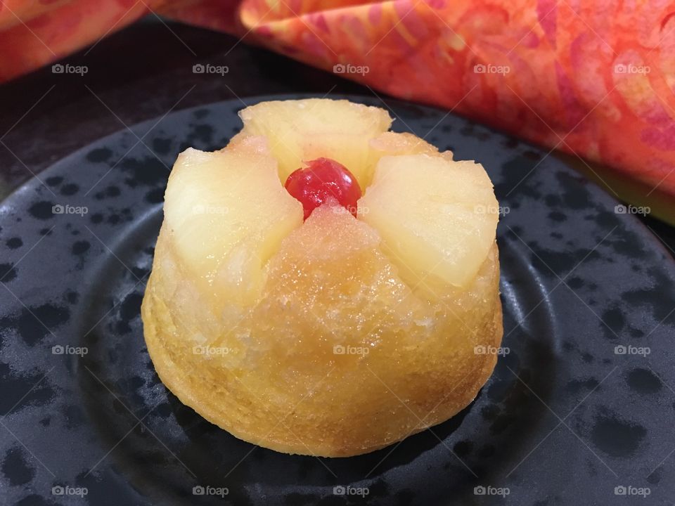 Mini Pineapple Upside Down Cake