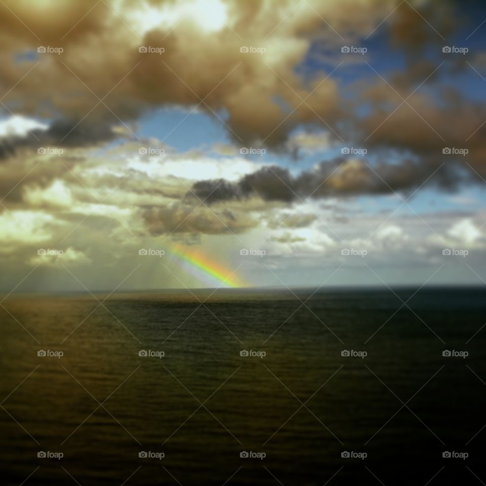 rainbowa. taking photos whilst on mountain walk