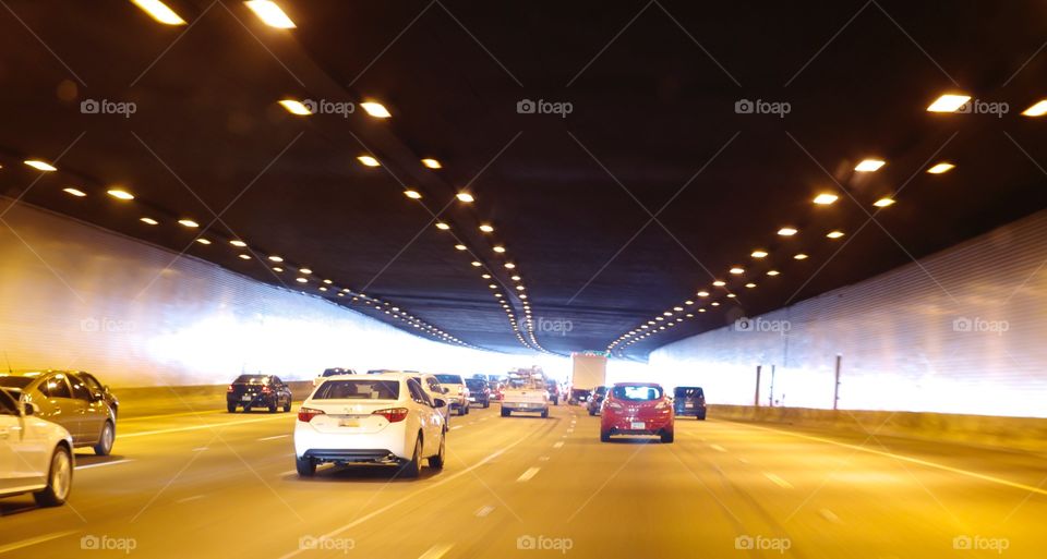 Freeway tunnel