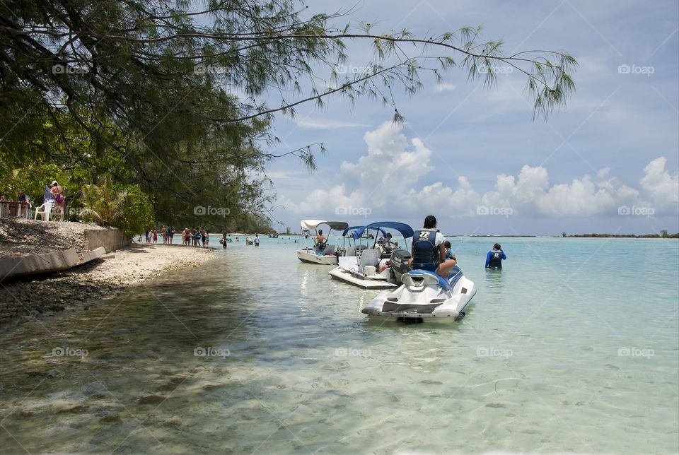 Tahiti beach.