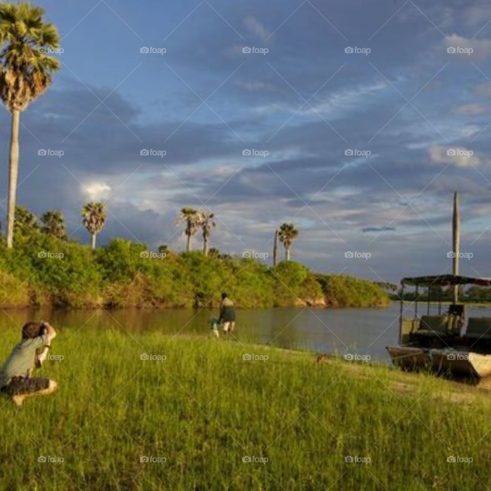 Along the Rufiji river Tanzania
