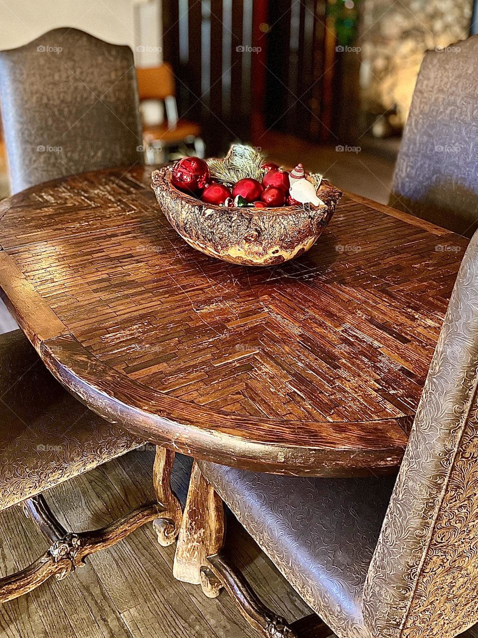 Wooden Dining Room Set