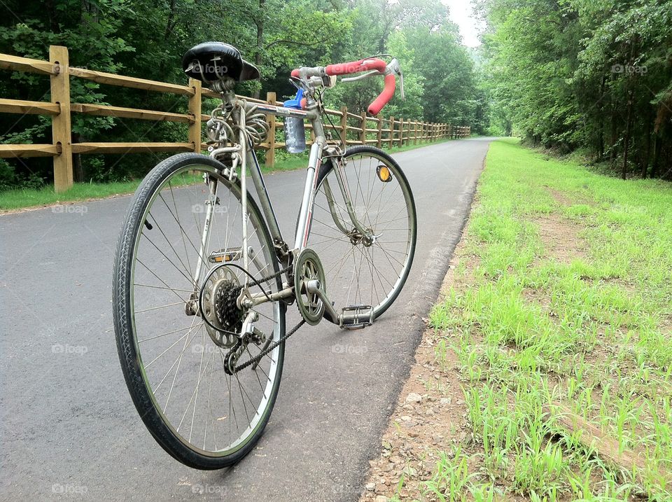 Old 10-speed. My vintage bicycle