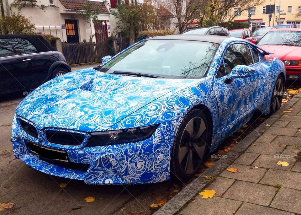 BMW prototype car