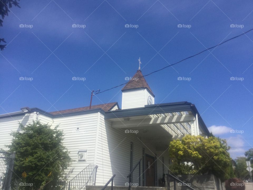 Old Catholic Church in White Rock 