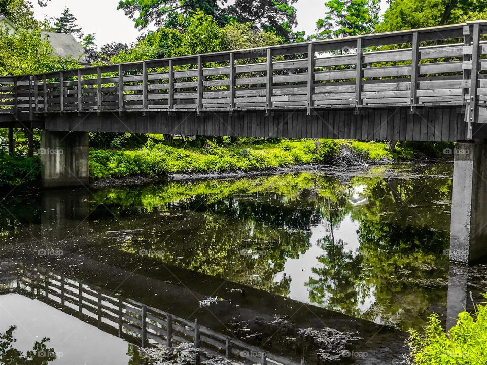 Bridge over river