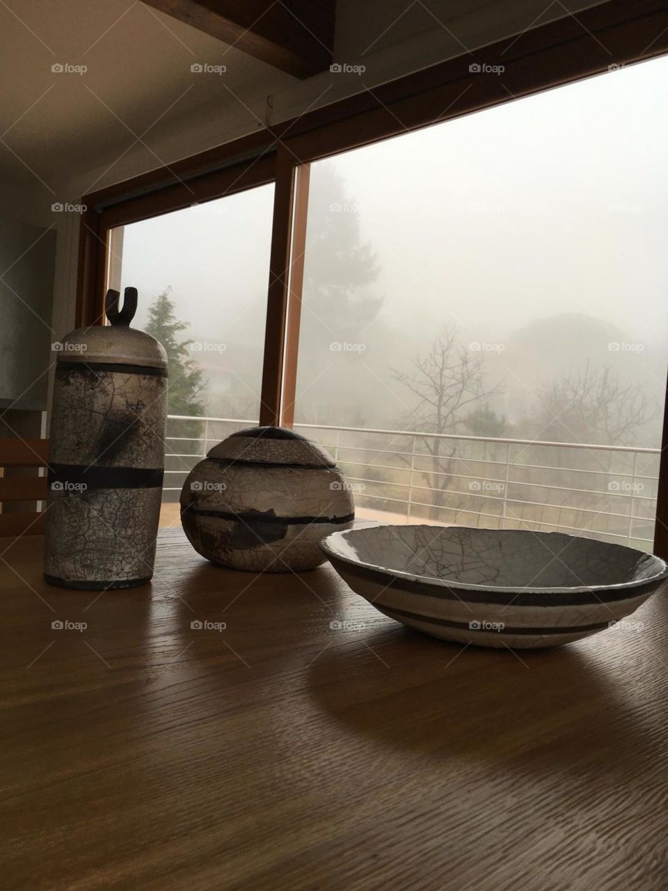 Three RAKU ceramic vases with Cracklé effect, made by the artist i4elementi.it for the furnishing of an ecological residence on the Etna volcano. These WABI SABI furnishing accessories, give warmth and refuge. Perfection lies only in the imperfect.