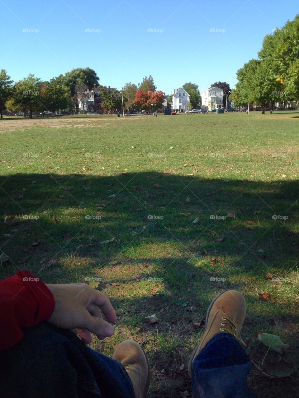 Getting some peaceful place