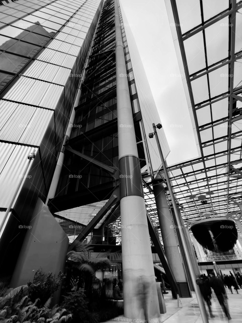 A big metal structure - the amazing architecture 