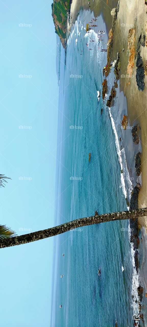 Goa baga Beach enjoying with friends in summer vacation