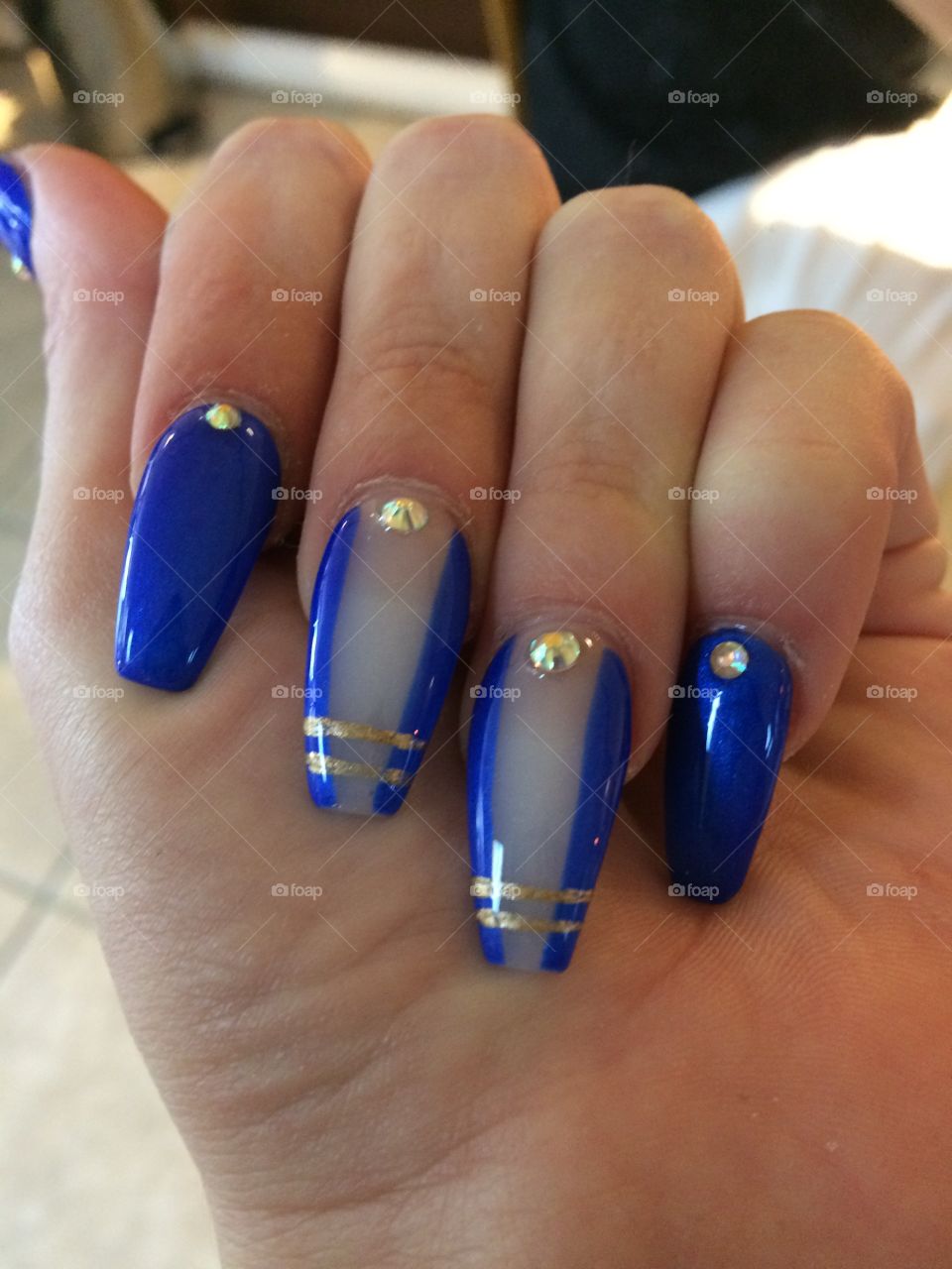 Last full set of nails I got beautiful 