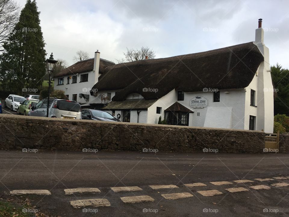 Popular Devon thatched Devon Inn