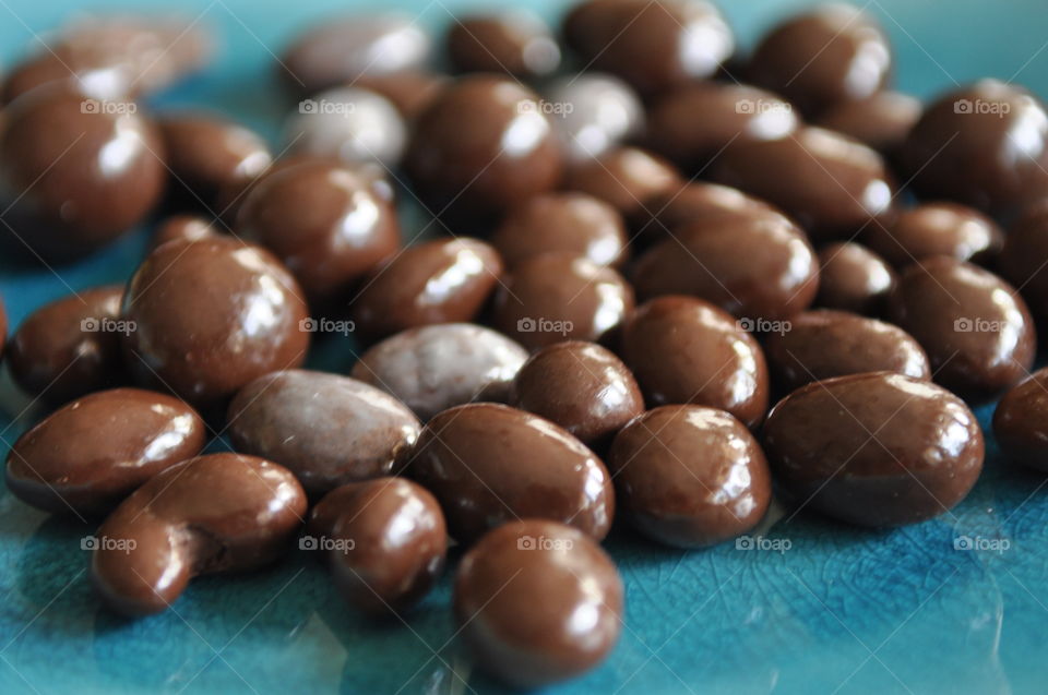 Chocolate covered almonds