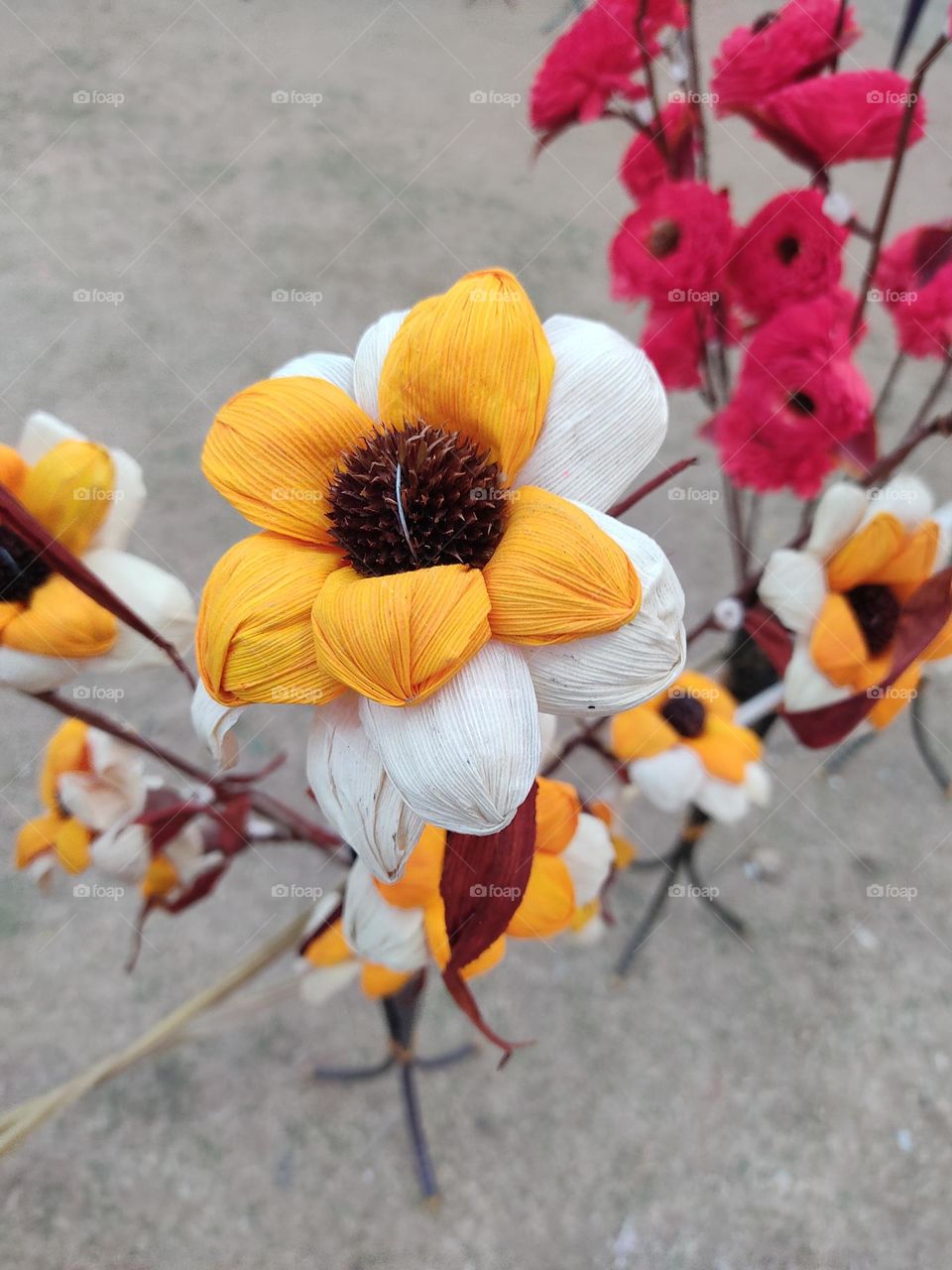 beautiful artificial colorful 💐flowers