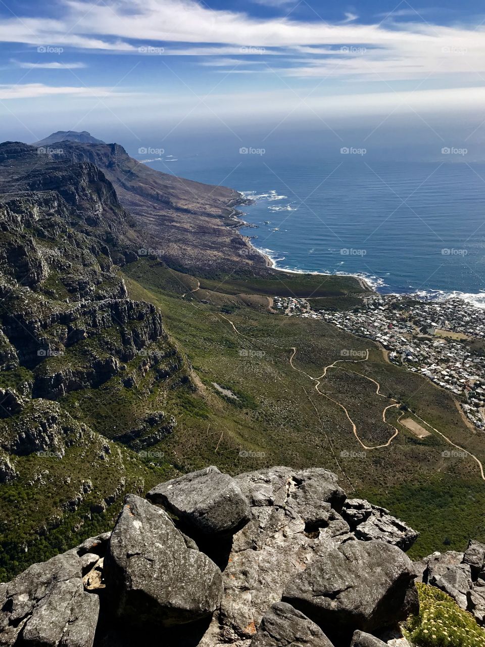 The View from Table Mountain South Aftica
