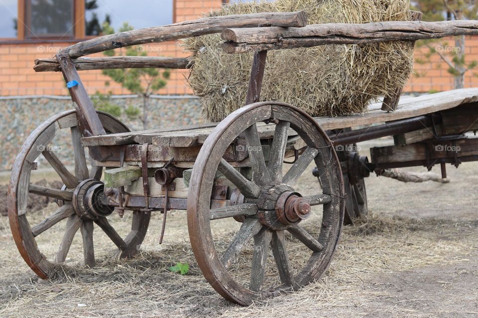старая повозка