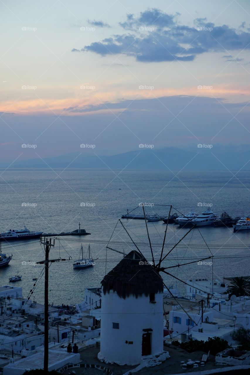 Windmill in Mykonos