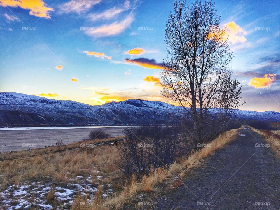 Kamloops sunset 