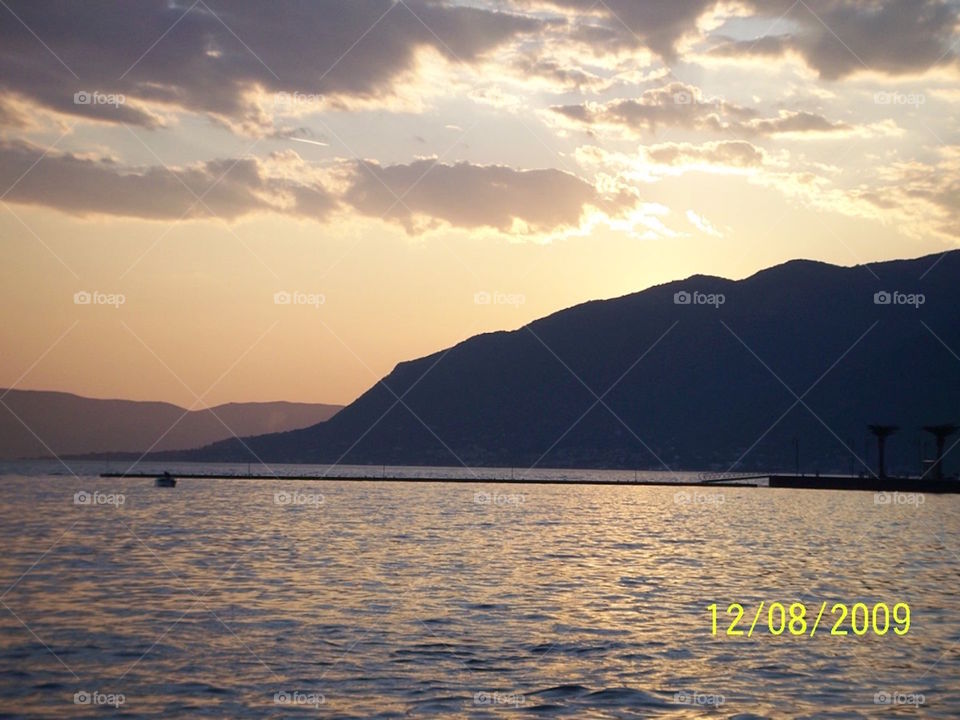 Seaside sunset, Montenegro