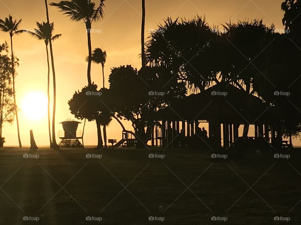 Kauai sunset 