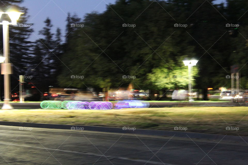 colored bicycle wheels