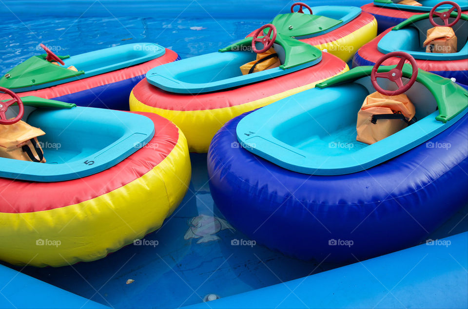 Inflatable boats.