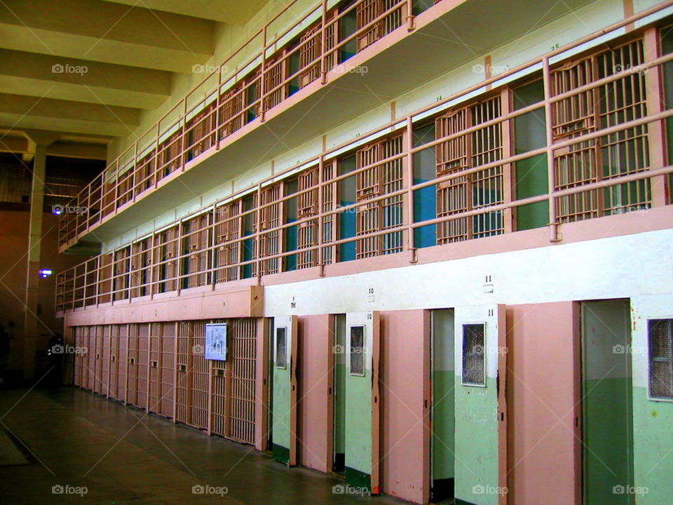 Alcatraz Prison. a must see when visiting San Francisco, the rock.