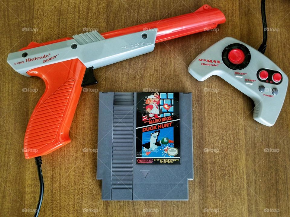 Duck Hunt & Mario Accessories