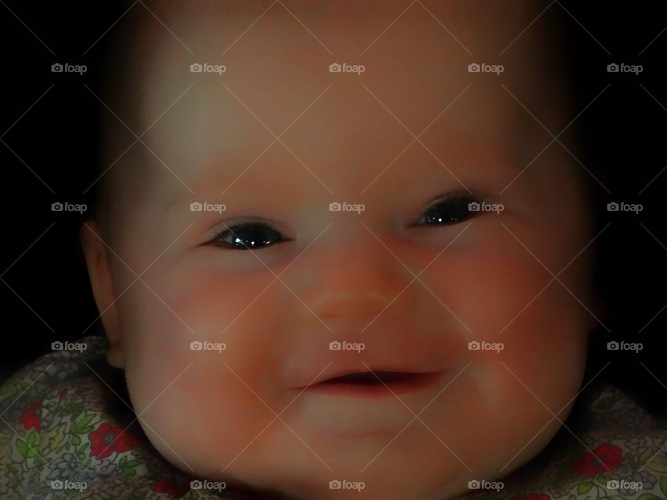 Laughing Newborn
