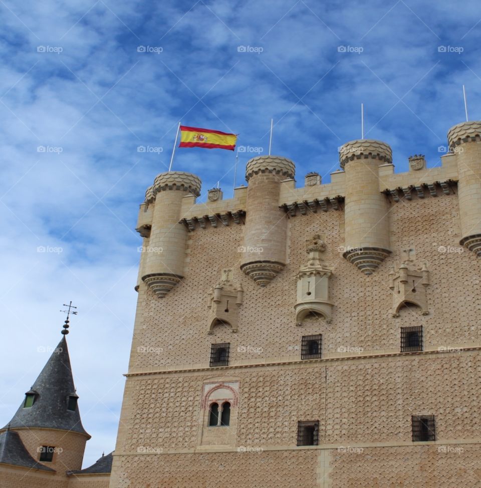 Castles in Segovia, Spain 