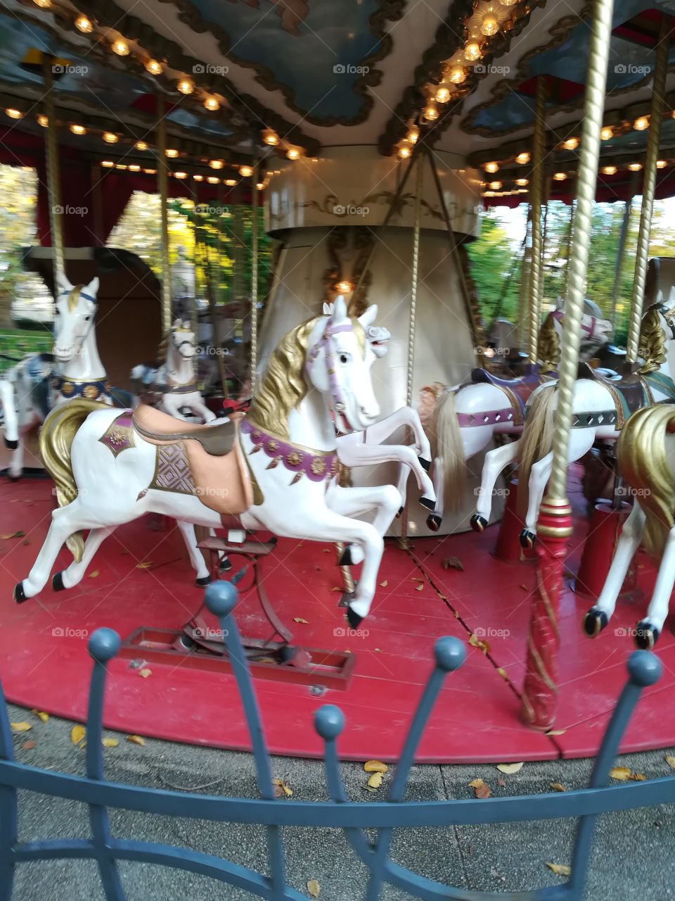 Vintage carousel