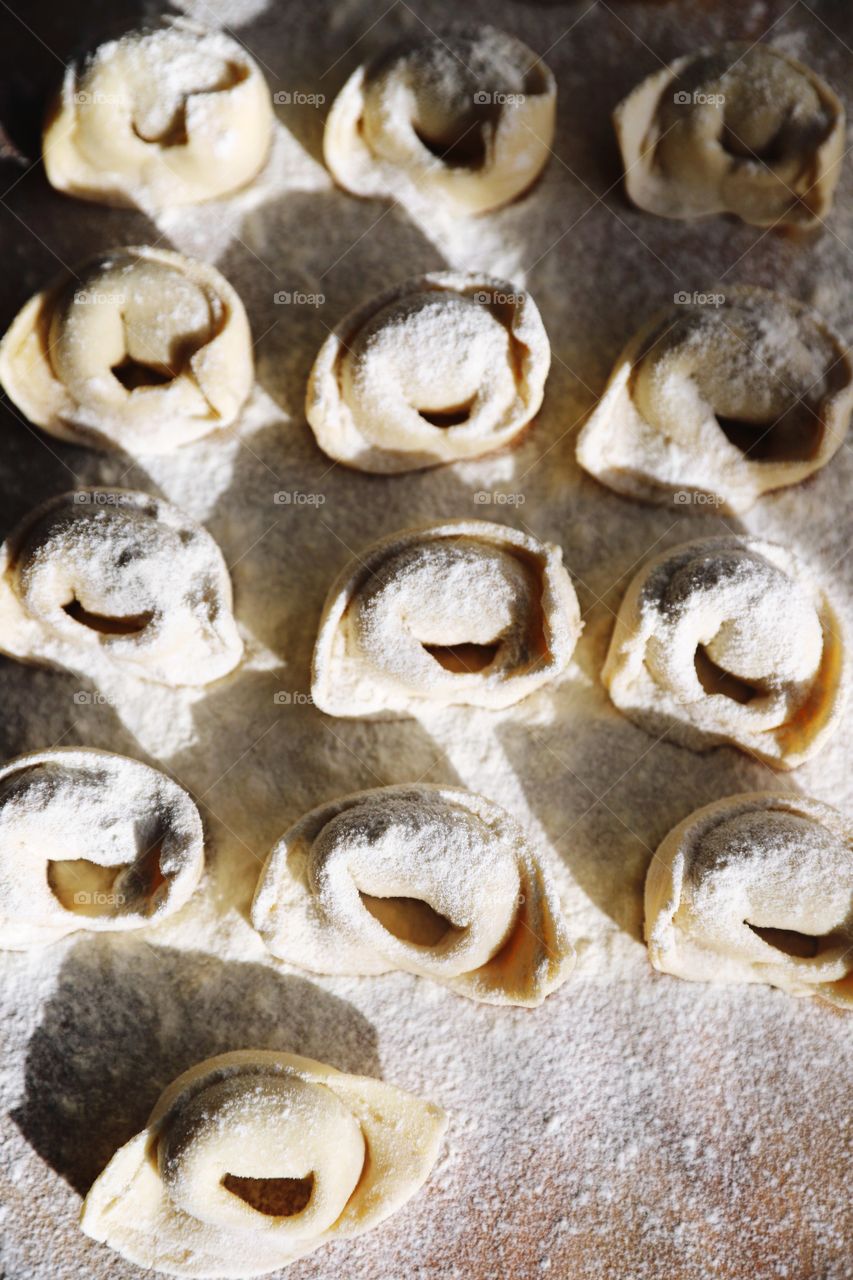 handmade pastry dish